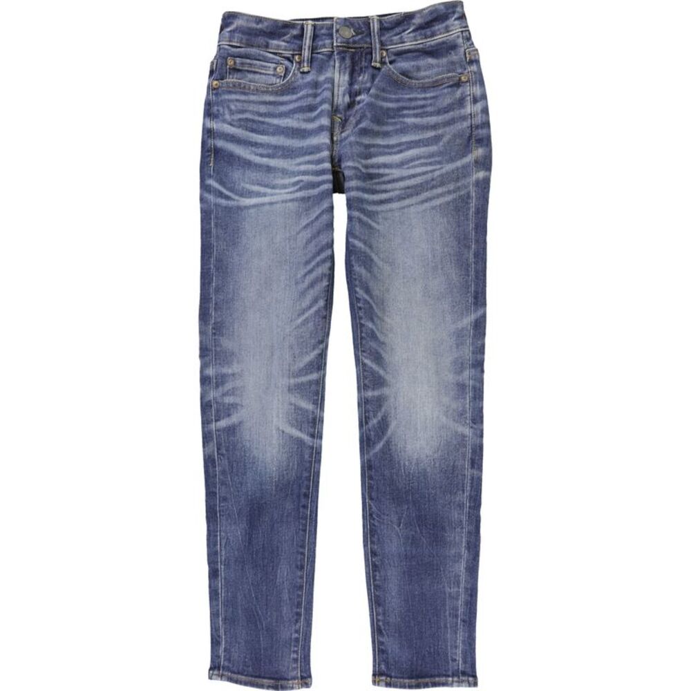 American Eagle Womens Airflex Tapered Skinny Jeans, Blue, 26, DM
